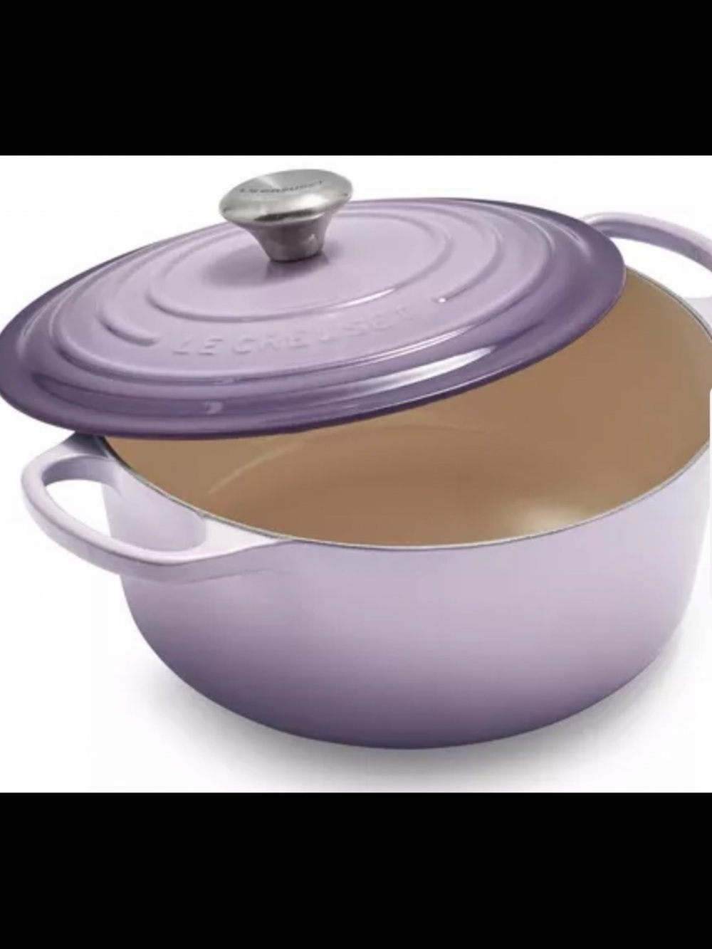 Le Creuset Purple Enameled Cast Iron Dutch Oven